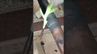 Copper welding for freezer outdoor unit bernaztvvlog [upl. by Neved]