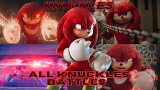 All Knuckles Battles  Knuckles Series [upl. by Thin758]