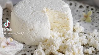 Queso fresco hecho con Vinagre [upl. by Oettam]