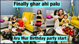 Ghar ahi paluhi aru aahiye Birthday  Haanhiye korile Mur Birthday preparations Birthday Vlog [upl. by Larred734]