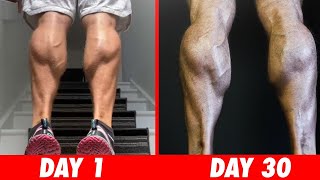 BIG CALVES IN 30 DAYS Do This EVERYDAY [upl. by Aicyle]