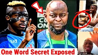 Nigerian Superstar Footballer Victor Osimhen Exposed Coach Finidi George [upl. by Sikko]