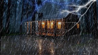 Heavy Rain Sounds for Sleeping  Thunderstorm Rain Sounds for Deep Sleep [upl. by Sigrid675]