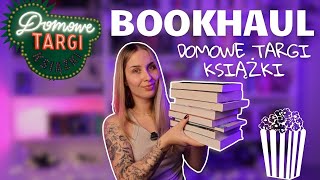 Bookhaul z Domowych Targów Książki 📚🎬 [upl. by Isnam]