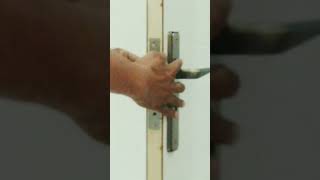 Door Handle Lock Fitting  how to install a door lock [upl. by Gauthier]