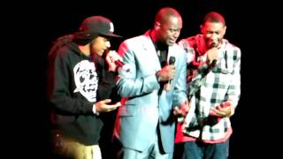 Brian McKnight and sons sing the National AnthemMP4 [upl. by Pernick]