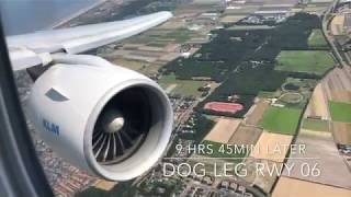 RAW POWER KLM BOEING 777 200ER Takeoff amp Landing LAX to AMS w ATC [upl. by Mendoza79]