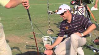 Rory Mcilroy Louis Oosthuizen amp David Edwards Trick Golf Show [upl. by Jeffers379]