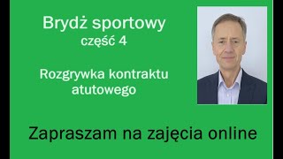 Brydż sportowy  część 4  tel 798 389 978 Zapraszam na zajęcia brydżowe na każdym poziomie [upl. by Maurey]