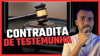 DICAS SOBRE CONTRADITA DE TESTEMUNHA NA AUDIÊNCIA TRABALHISTA [upl. by Atiluap549]