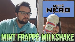 Caffe Nero Mint Frappe Milkshake Review [upl. by Jerrylee]