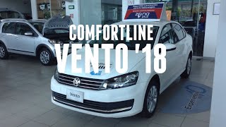 VW Vento Comfortline 2018  Transmisión Manual [upl. by Asiek]