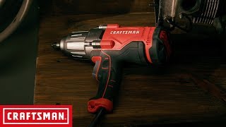 CRAFTSMAN 75 Amp 12IN Corded Impact Wrench Kit  Tool Overview [upl. by Ylaek]