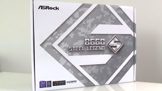 The Most Affordable Motherboard for the Intel 12th Gen CPUs  ASRock B660 Steel Legend [upl. by Aseuqram]