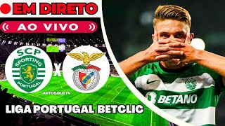 🔴SPORTING X BENFICA  21  LIGA PORTUGAL BETCLIC [upl. by Lacy]