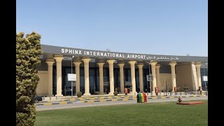 Arriving at Sphinx Airport SPX Cairo Egypt 2024 [upl. by Sabian]