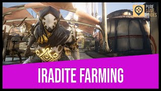 How to farm Iradite in Warframe 2021 [upl. by Atte]