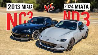 2024 Mazda MX5 Miata ND3 Club vs 2013 NC3 Club  Did I Make a Mistake [upl. by Keifer]