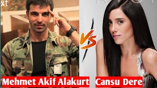 Mehmet Akif Àlakurt vs Cansu Dere Lifestyle Comparison 2024  Age biography weight Height etc [upl. by Agate354]