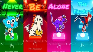 The Amazing 🆚BORZOI DOG🆚Queen Bouncelia🆚Dinosaur Spider Man🍓Who is best [upl. by Asilak]