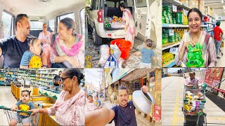 First Time Grocery Shopping in Dmart  Family Vlog  Harman Gagan Vlogs [upl. by Lenno]