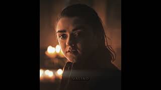 A Lone Wolf 🐺 ARYA Stark Edit  AMV ytshorts shorts got gameofthrones tiktok [upl. by Adnik152]