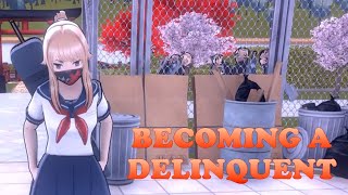 Yandere Simulator  How to Join the Delinquents [upl. by Merrell139]