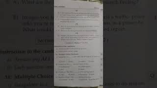 Braou 2sem functional english question paperbraou youtube yt ytshorts shorts youtubeshorts [upl. by Kelila234]