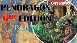 On Pendragon 6th Edition  Part 1 Unboxing [upl. by Tay]