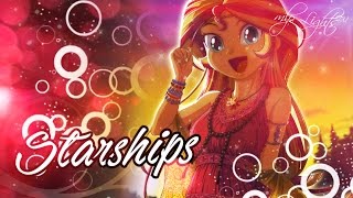 Collab Starships PMV [upl. by Ehtnax]