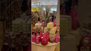 Anthropologie holiday’s decoration asmranthropologie shoppingholidayshomedecorcandels [upl. by Eneirda]