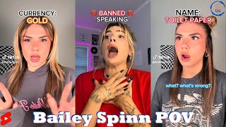 1 HOUR Bailey Spinn TikTok 2023  Bailey Spinn POV TikTok Compilation 2024 [upl. by Ronnica]