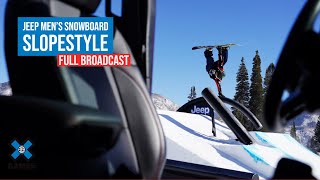 Jeep Men’s Snowboard Slopestyle FULL COMPETITION  X Games Aspen 2022 [upl. by Flo617]