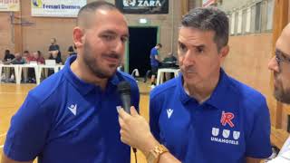 Intervista a coach Priftis post 1° amichevole stagionale [upl. by Thorvald475]