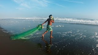 PESCADOR  Como Poner RED TRASMALLO de Pesca con MAREA ALTA [upl. by Esdnil]