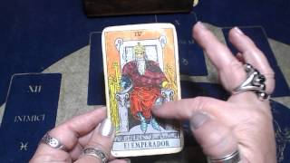 16SIGNIFICADO DE LAS CARTAS DE TAROT EL EMPERADOR16  MEANING OF THE TAROT  EMPEROR [upl. by Kane]