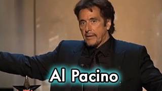 Al Pacino Accepts the AFI Life Achievement Award in 2007 [upl. by Rodi]