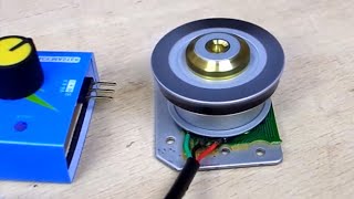 Brushless DC Motor  Run CD ROM Motor [upl. by Enirol]