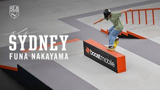 Funa Nakayama 3rd Place at SLS Sydney 2024  Best Tricks [upl. by Maddock]