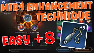 MIR4  EHNHANCEMENT TECHNIQUE  EASY PANG EPIC ITEM AGAD [upl. by Riesman]