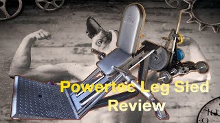 Powertec Leg Sled Review amp Hacks [upl. by Oakleil]