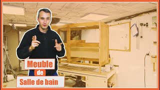 FABRICATION DUN MEUBLE DE SALLE DE BAIN [upl. by Nevai]