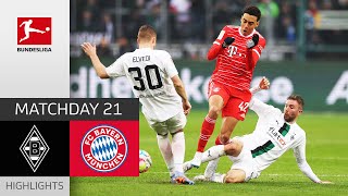 5GoalSpectacle  Borussia Mgladbach  Bayern München 32  Highlights  MD 21 – Bundesliga 2223 [upl. by Wiltz]