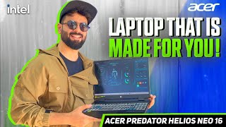 Multi taskers ka best friend🤝🏼  Acer Predator Helios Neo 16 [upl. by Aivatal]