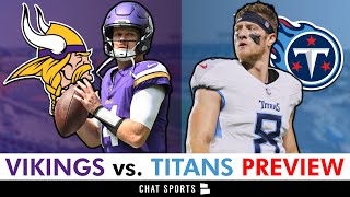 GREAT Aaron Jones Injury News  Vikings vs Titans Week 11 Preview [upl. by Herwig233]