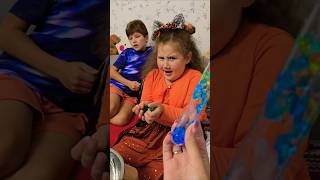 How we made Rainbow Crystals😳❤️shorts crystals experiment scienceexperiment fun familyfun [upl. by Acie]