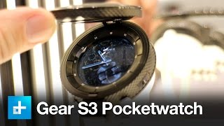 Samsung Gear S3 Pocketwatch  Hands On [upl. by Attenauq]