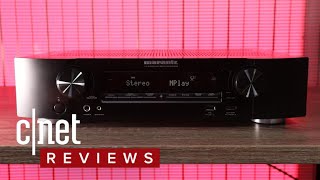 Marantzs NR1508 AV receiver is big on features small on size [upl. by Sordnaxela]