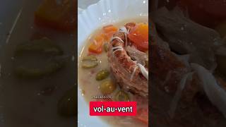 فولوفون بالدجاج 😋 vol au vent sauce blanche au poulet [upl. by Cohl156]