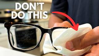 The Right Way To Clean Your Glasses [upl. by Lord]